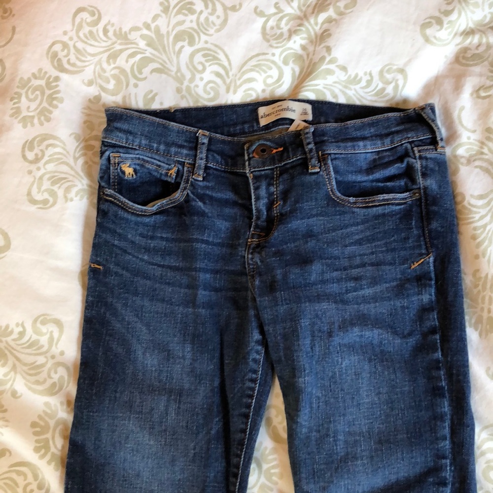 Abercrombie blue jeans